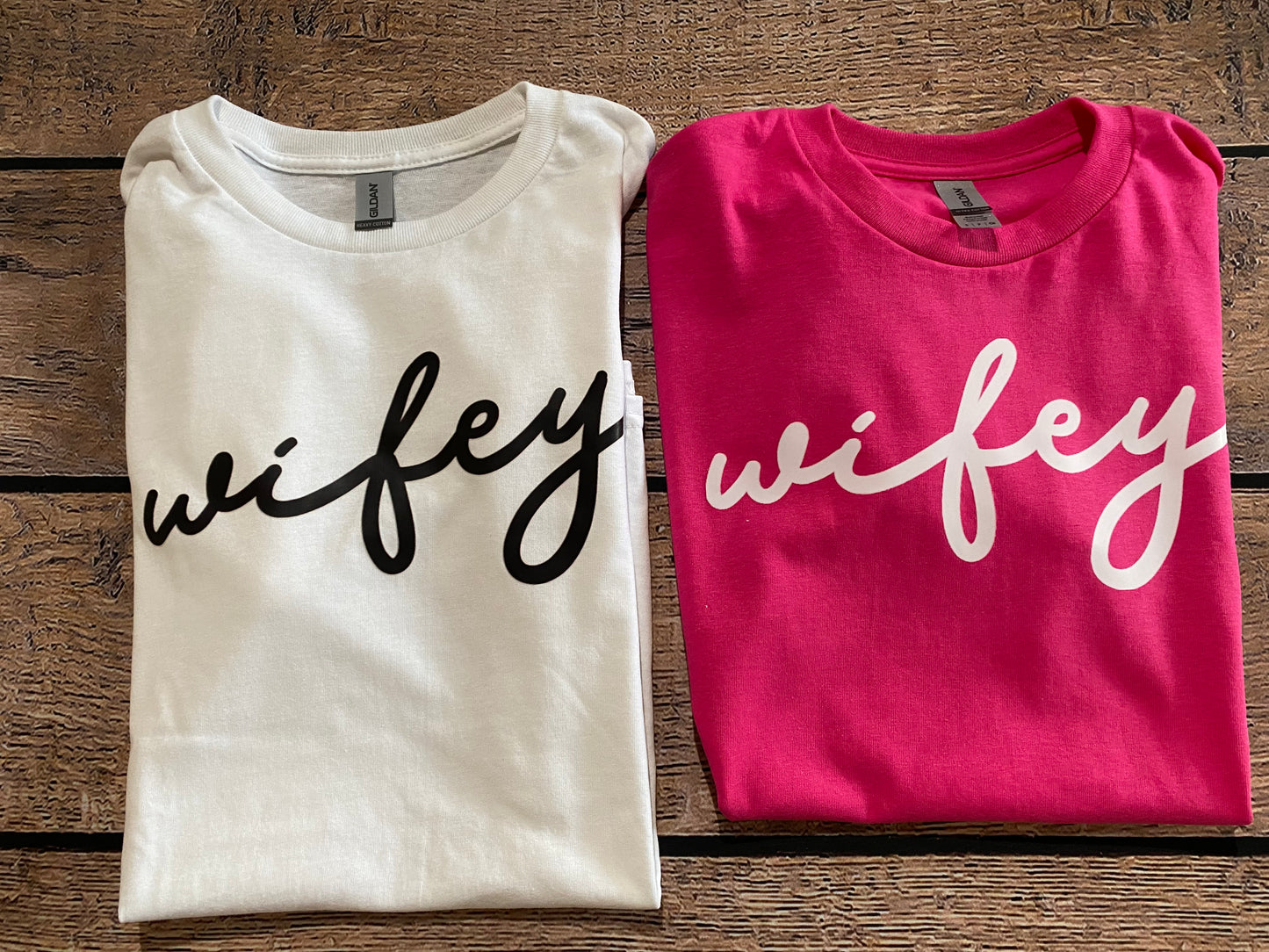 Hubby/Wifey Tees